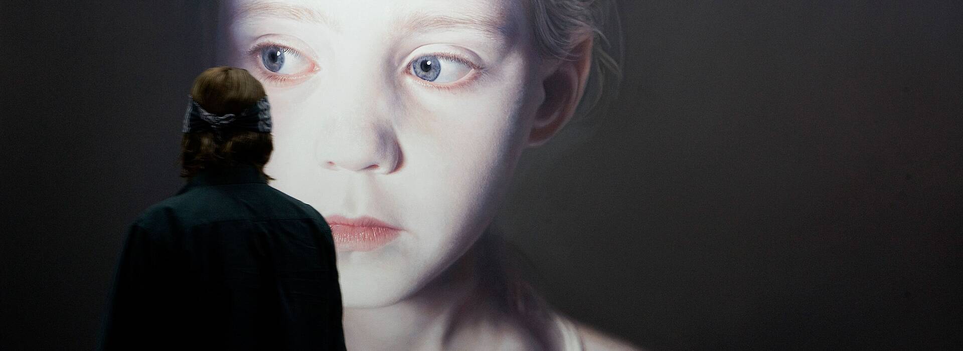 Gottfried Helnwein im Werner Berg Museum in Bleiburg