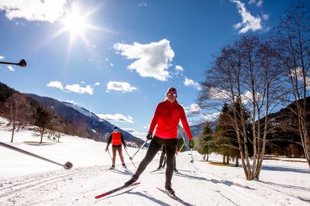 Bežeck&eacute; lyžovanie v oblasti Nockberge/Bad Kleinkirchheim