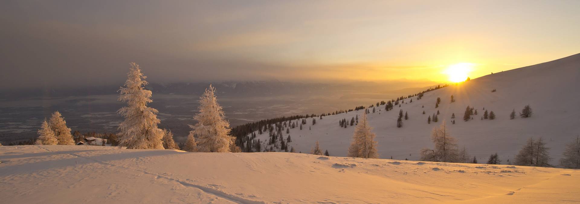 Winterlandschaft Gerlitzen Alpe
