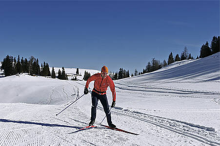 Bežeck&eacute; lyžovanie v regi&oacute;ne Villach