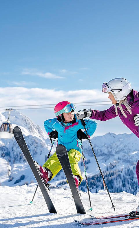Skifahren am Nassfeld