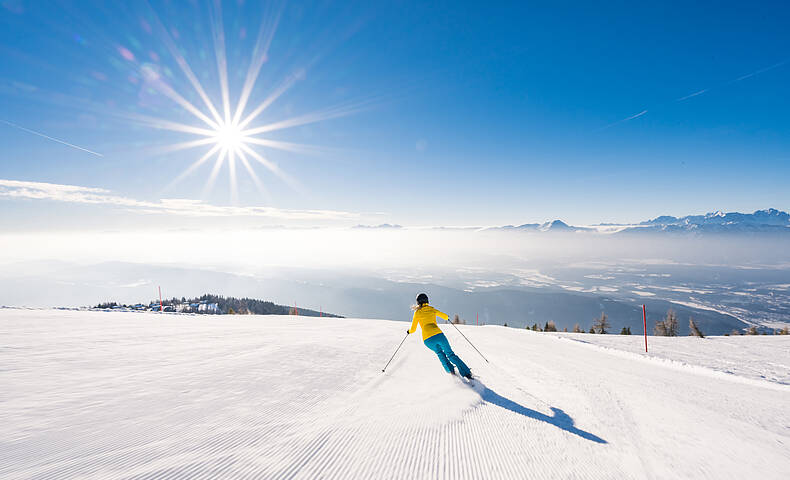 Skigenuss auf der Gerlitzen Alpe